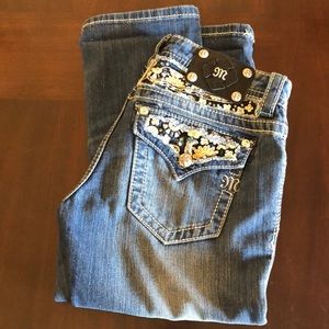 Miss Me Cuffed Capri